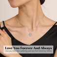 thumbnail image 5 of Gifts for Mom Grandma Heart Necklace Gifts for Daughter Granddaughter I Love You Necklace for Wife Girlfriend Birthday Gift Ideas Anniversary Thanksgiving Jewelry for Sister Bestie, 5 of 6