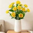 thumbnail image 2 of Clearance Under $5 Artificial Coneflower Spray Artificial Coneflower For Fall Porch Pot,Plastic (F) (1Pc), 2 of 7