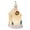 Green, variant on Christmas Lighted Church Snow Globe LED Swirling Glitter Decor,Acrylic Water Lantern,Tabletop Centerpiece,Village Church Design,Floating Glitter Effect