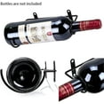 thumbnail image 3 of Wall Mounted Wine Racks, Customizable Decoration, Stable & Safe, Metal Wine Bottle Display Holder With Screws For Installation, Perfect Gift For Wine Lovers, 3 of 7