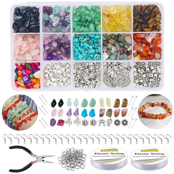 Kit de fabrication de bracelets de pierres précieuses DIY