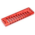 thumbnail image 2 of Harmonica Comb, Aluminum Alloy Blues Hormonica Comb Comfortable Great Workmanship  For Musical Instrument Parts For Harmonica Lover, 2 of 8