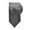 Dark Gray, variant on Mens Solid Color Skinny 2" inch Necktie Tie-Black
