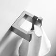 thumbnail image 3 of Wall Mount Bathroom Towel Hook in Brushed Nickel Brushed Nickel Brushed, 3 of 5