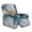 Blue Gold Marble, variant on HUISEFOR Dog Paw Print Recliner Chair Cover, Stretch Recliner Covers for Recliner Chair, Soft & Non-Slip Furniture Protector, Washable & Pet Friendly, for Cats, Dogs, Kids, Living Room