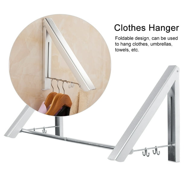 Colgador de ropa plegable, espacio para el hogar, colgador de ropa