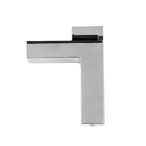 Thicken F Shape Glass Wood Shelf Support Clip Clamp Brushed Surface Shelf Support Corner Bracket Furniture