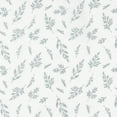 thumbnail image 6 of No. 918 Briarwood Delicate Leaf Textured Sheer Rod Pocket Curtain Panel, 50"W X 84"L, Chambray Blue, 6 of 6