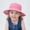 Pink, variant on Breathable Fisherman Sun Hat For Babies And Toddlers Up To 6 Years Lightweight Summer Beach Cap For Outdoor Play Funny Hats Adjustable Cute Caps Adjustable Baseball Hats for Boys & Girls