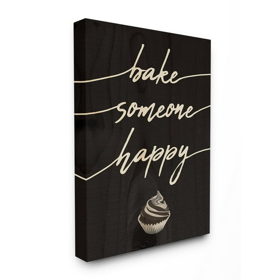 The Stupell Home Decor Collection Bake Someone Happy Wall Art