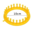 thumbnail image 3 of ziyahi 4pcs Round Knitting Loom Set Plastic Scraf Hat Bags Maker Craft Knit Loom Tools Kit Random Color, 3 of 7