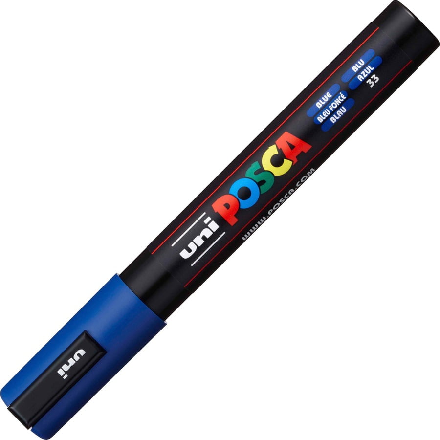 uniball Posca Paint Marker Medium Marker Point Blue Water Based