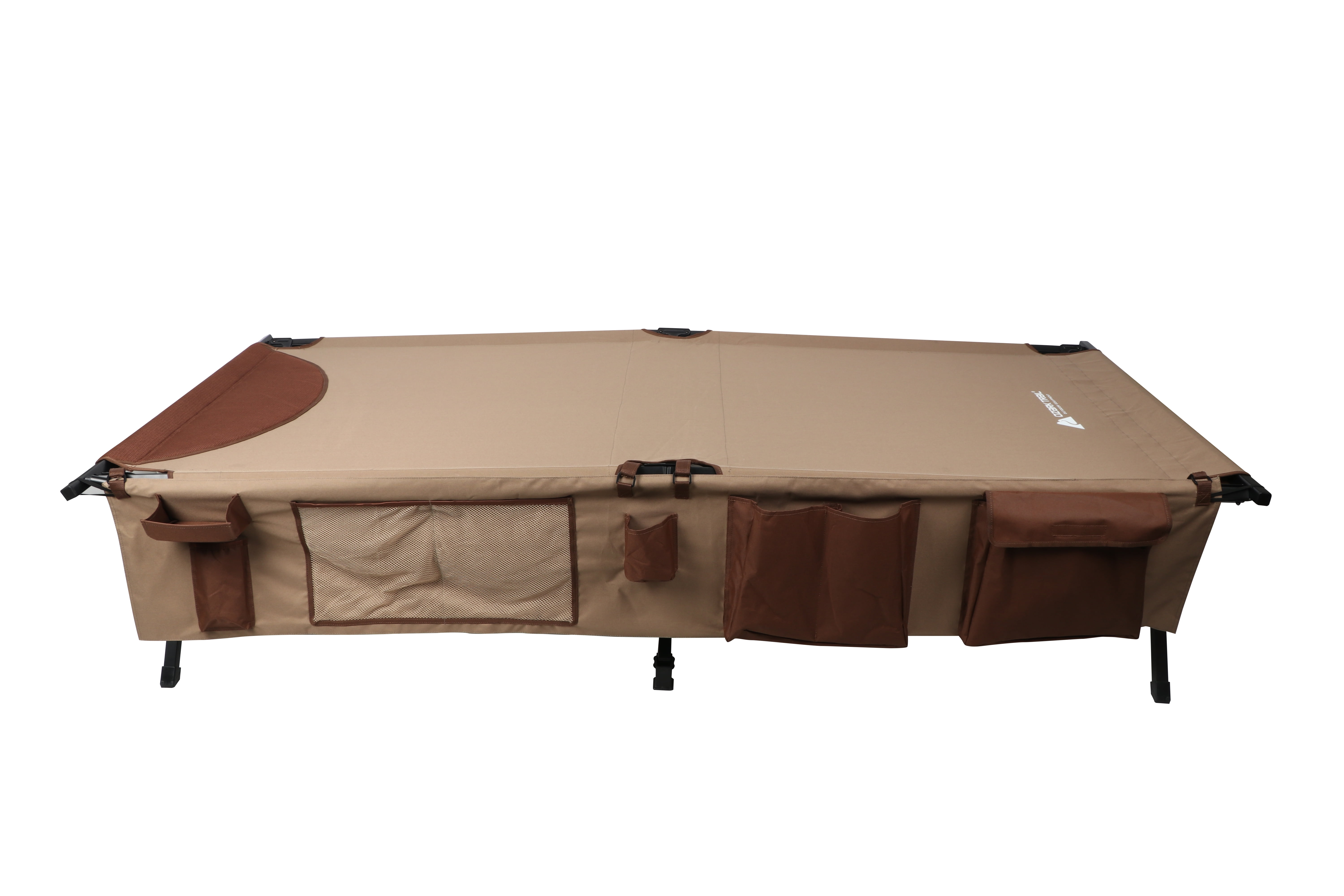 Ozark Trail Brandclub Ozark Trail XXL Weather Resistant Deluxe Cot with Side Organizer