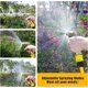 thumbnail image 4 of Garden Metal Hose Nozzle, High Pressure Handheld Water Nozzle Sprayer Adjustable Spray Patterns, 4 of 5