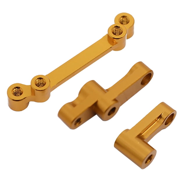 Kits de dirección 1/16 actualización de accesorios de bricoje oro Zulema Soporte de dirección RC