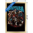 thumbnail image 3 of Trends International Pantera - Rocker Skull Wall Poster 16.5" x 24.25" x .75" Gold Framed Version, 3 of 3