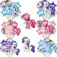 thumbnail image 2 of Globo de aluminio My Little Unicorn Ponyy para niña, regalo para fiesta de cumpleaños, suministros de decoración, Colt Wed, decoración del hogar, jardín, baby shower, 2 of 5