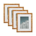 thumbnail image 5 of Craig Frames Vintage Bamboo 24x30 inch Picture Frame Matted for a 20x26 Photo, Set of Four, 5 of 5
