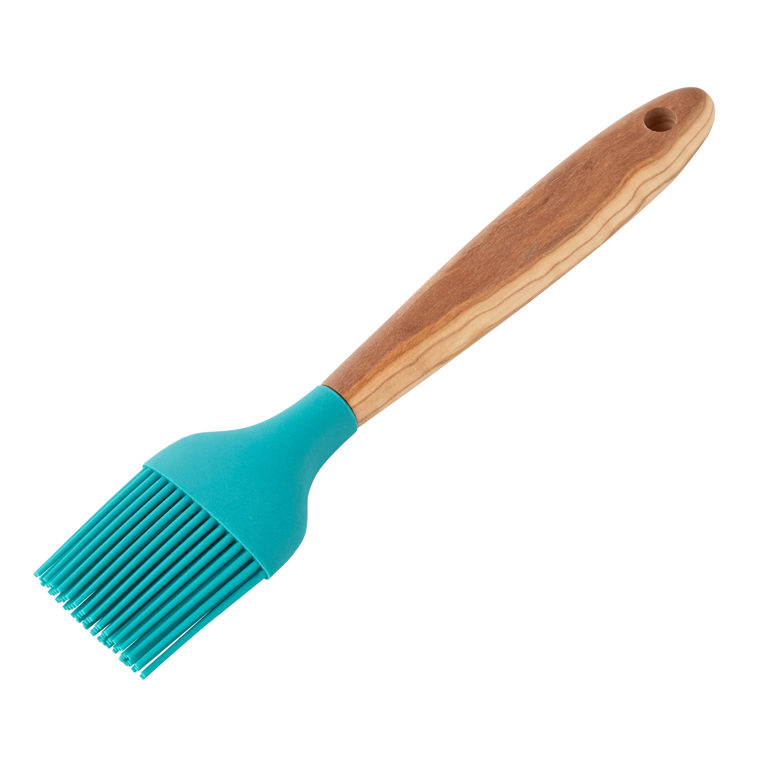 The Pioneer Woman Olive Wood 8.50 in Heat-Resistant Basting Brush