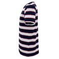 thumbnail image 4 of Playera George Talla EG Manga Corta de Rayas Azul Marino, 4 of 4