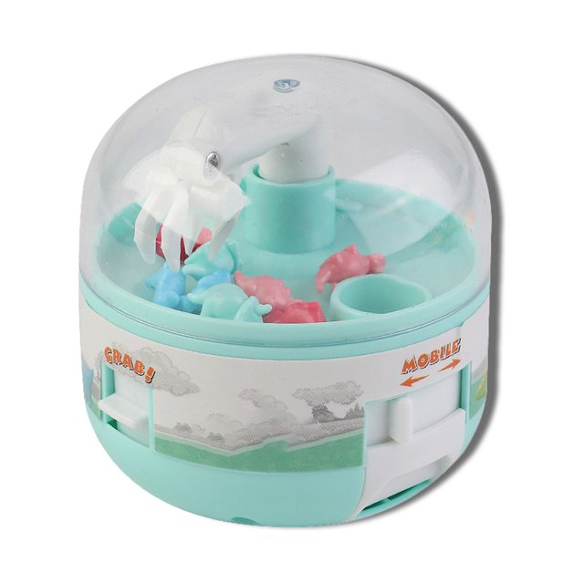 sweethay ABS mini garra máquina interactiva desmontable desarrollo niños juguete animal agarrar máquinas regalo de cumpleaños verde Type3 NO3