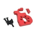 thumbnail image 2 of Milaget RC Car Motor Base Bracket Metal Motor Bracket for Wltoys 144010 Red, 2 of 6