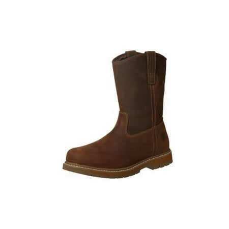 Muck Boot Leather Wellie Brown Mid High Waterproof Bone Dry Classic Boots M7