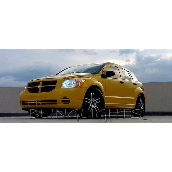 For 2006-2011 Dodge Caliber White Light Bulbs for Headlamps Headlights Head Lamps Lights