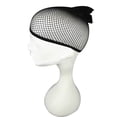 thumbnail image 1 of Fairnull Perruque Élastique en Nylon pour Femmes Bout Ouvert Doublure en Maille Noire Filet Court, 1 of 4
