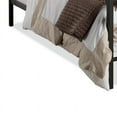 thumbnail image 5 of Baxton Studio Amy Vintage Industrial Black Finished Metal Platform Bed, Multiple Sizes, 5 of 5
