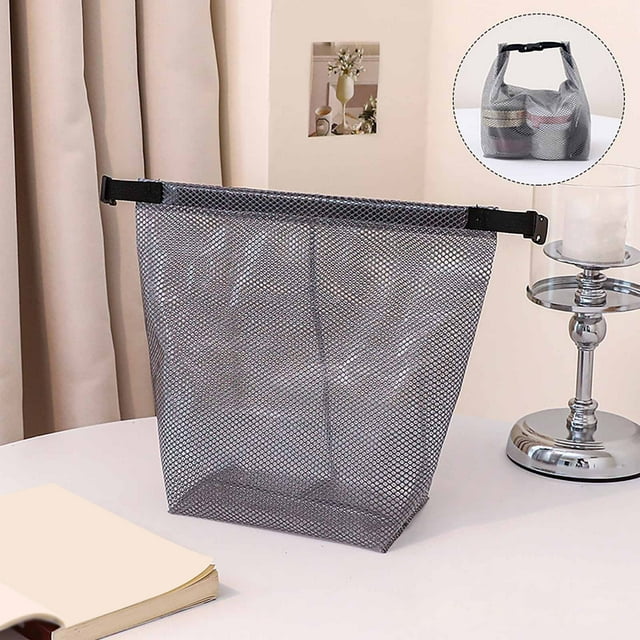 Xihbxyly Neceser Portátil, Organizador de Maquillaje de Alta Capacidad, Bolsa de Almacenamiento de Nailon Resistente, Esencial de Viaje Multiusos, para Uso Diario, Solución de Almacenamiento para El