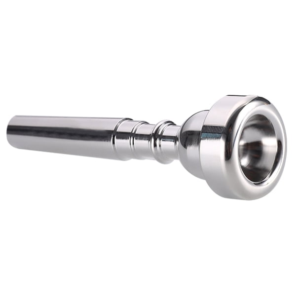 Boquilla De Trompeta, Boquilla De Trompeta De Práctica Ligera De Cobre Chapada En Plata Para Accesorios De Instrumentos Musicales De Bach Cateissary FN003533-03