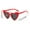 C, variant on Trendy Polarized Sunglasses Women SunglassesRetro Square Shade Slim Frame