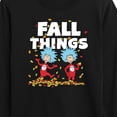 thumbnail image 3 of Dr. Seuss - Fall Things - Toddler And Youth Long Sleeve Graphic T-Shirt, 3 of 6