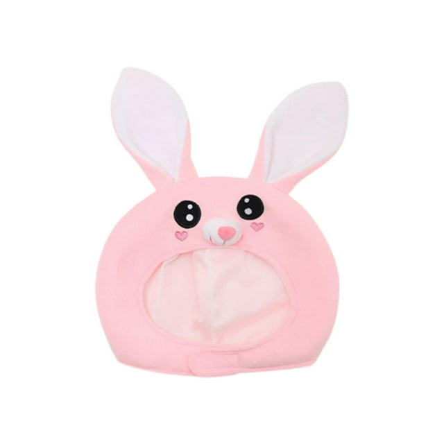 Ears Headgear Sombreros de disfraces Juguete de peluche Sombreros de novedad Sombrero de conejo de peluche para vacaciones jinwen Sombrero de orejas de conejo