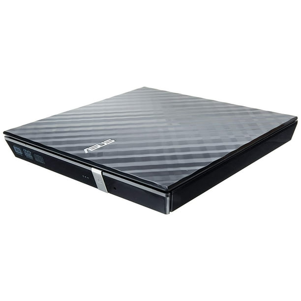 Asus Asus Lite Portable Usb 2 0 Slim 8x Dvd Burner Rewriter External Drive Compatible With Both Mac Windows Black Sdrw 08d2s U Blk G As Walmart Com Walmart Com