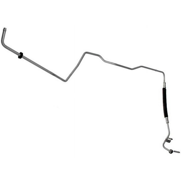 Transmission to Radiator Lower Auto Trans Oil Cooler Hose Assembly - Compatible with 2007 - 2013 GMC Sierra 1500 2008 2009 2010 2011 2012