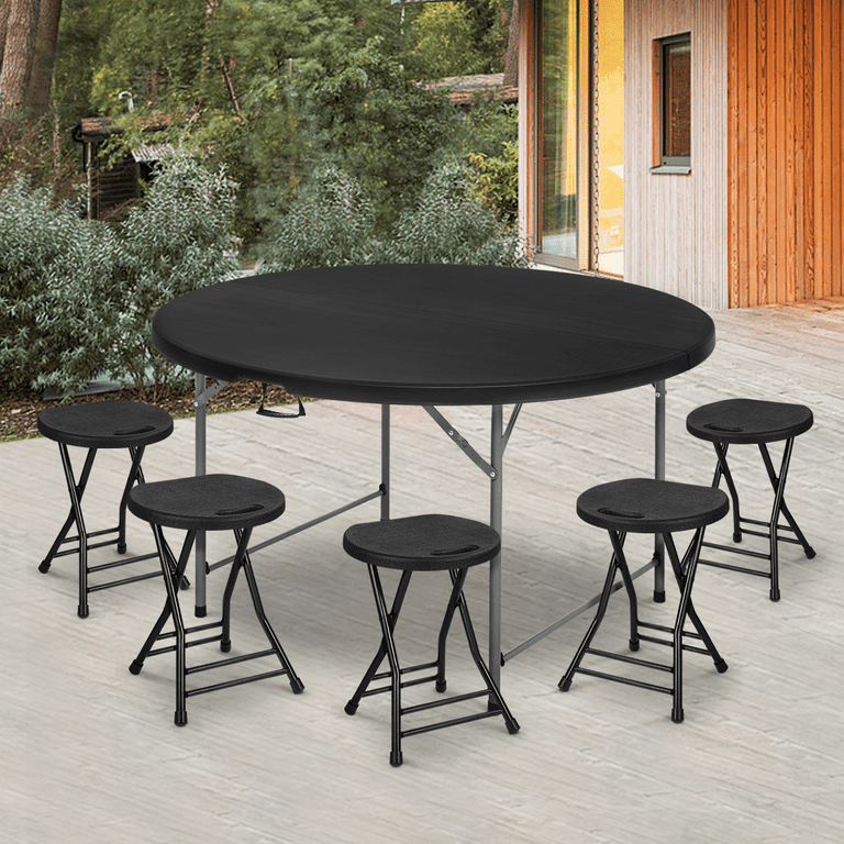 Folding table 2024 seats 6