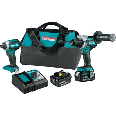 Makita XT291M 18V LXT Lithium-Ion Brushless Cordless 2-Pc. Combo Kit (4.0Ah)
