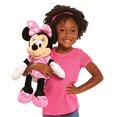 thumbnail image 2 of Disney Junior Mickey Mouse Large Plush Minnie Mouse, by Just Play, 2 of 5