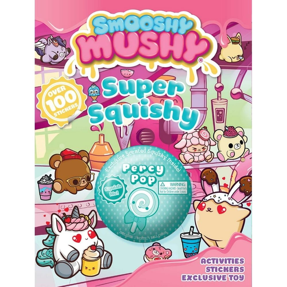 Smooshy Mushy: Smooshy Mushy: Super Squishy : Sticker and Activity Book with Toy (Paperback