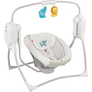 Fisher-Price SpaceSaver Cradle & Swing, White