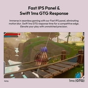 Pixio PX278 Wave Pink 27 inch 180Hz Refresh Rate QHD 1440p Resolution Fast IPS Panel 1ms GTG Response Time Pink Gaming Monitor with Adaptive Sync