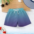 thumbnail image 3 of Fancifize Boys Summer Beach Sweat Shorts Casual Elastic Waist Wide Leg Short Pants Kids Vacation Tie Dye Shorts, 3 of 6