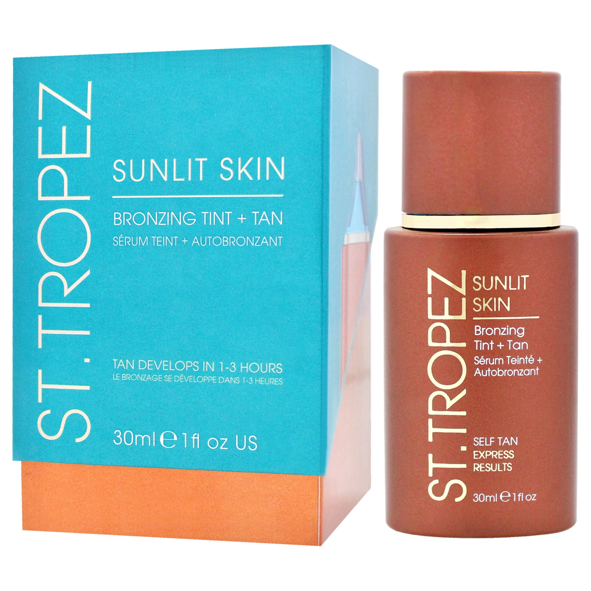 St. Tropez Sunlit Skin Bronzing Tint Plus Tan , 1 oz Bronzer