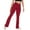 Wine, variant on NECHOLOGY Womens Pants Women Yoga Pant Women Solid Workout Leggings Pants Fitness Sports Running Yoga Cross Waist Yoga Pants Brown Large
