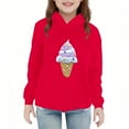 thumbnail image 3 of Avtoify Girls Hoodies Casual, Toddler Girls Fall Clothes, toddler Boys and Girls Hooded Sweatshirt, Children's Casual Heart Print Hoodie, Infant Gift, 3 of 6