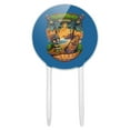 thumbnail image 1 of Acrylic Freaky Friends Tiki Bar Tropical Vacation Cake Topper Party Decoration for Wedding Anniversary Birthday Graduation, 1 of 7
