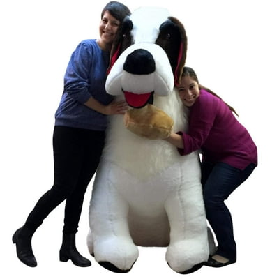 Giant st bernard stuffed animal online