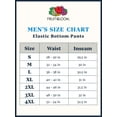 thumbnail image 5 of Fruit of the Loom Men's EverSoft Fleece Elastic Bottom Sweatpants, Up to Size 4XL, 5 of 7